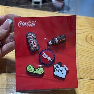 Coca-Cola Themed Pins Set